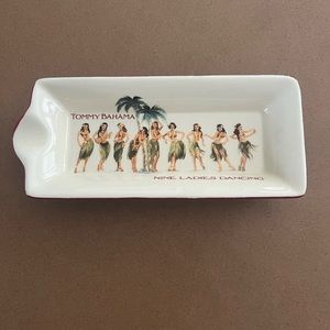 Tommy Bahama Nine Ladies Dancing Cigar Ashtray